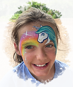 Unicorn Rainbow Face Painting Colorado Face Painters